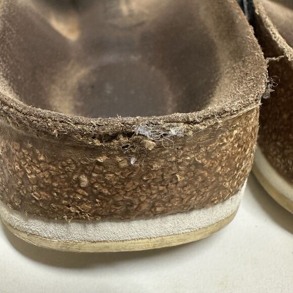 BIRKENSTOCK Arizona Sandals Black Patent Size 42 - Picture 5 of 12